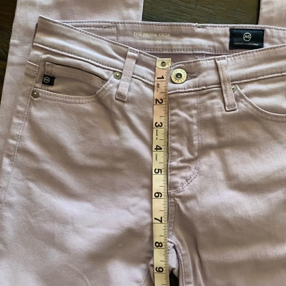 AG Adriano Goldschmied Prima Crop Size 1/3 Lilac‎
